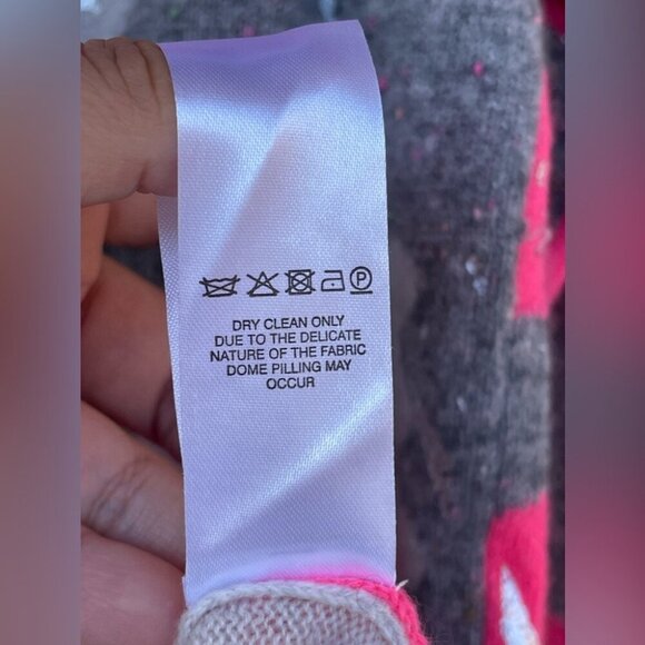 BRODIE CASHMERE METALLIC CAMO SWEATER SZ SMALL - Picture 7 of 7